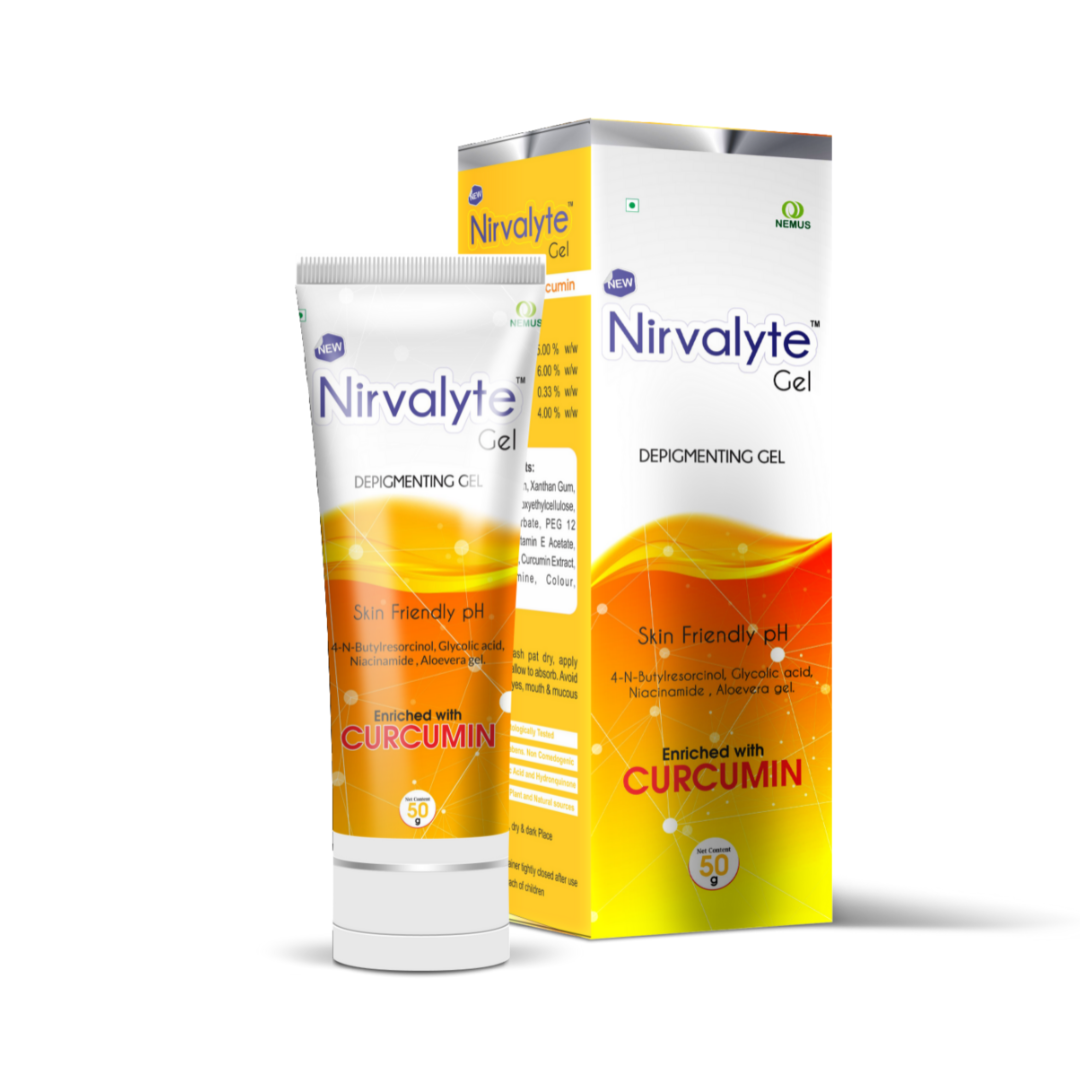 Nemus Nirvalyte Gel, Depigmentation Gel, 50g