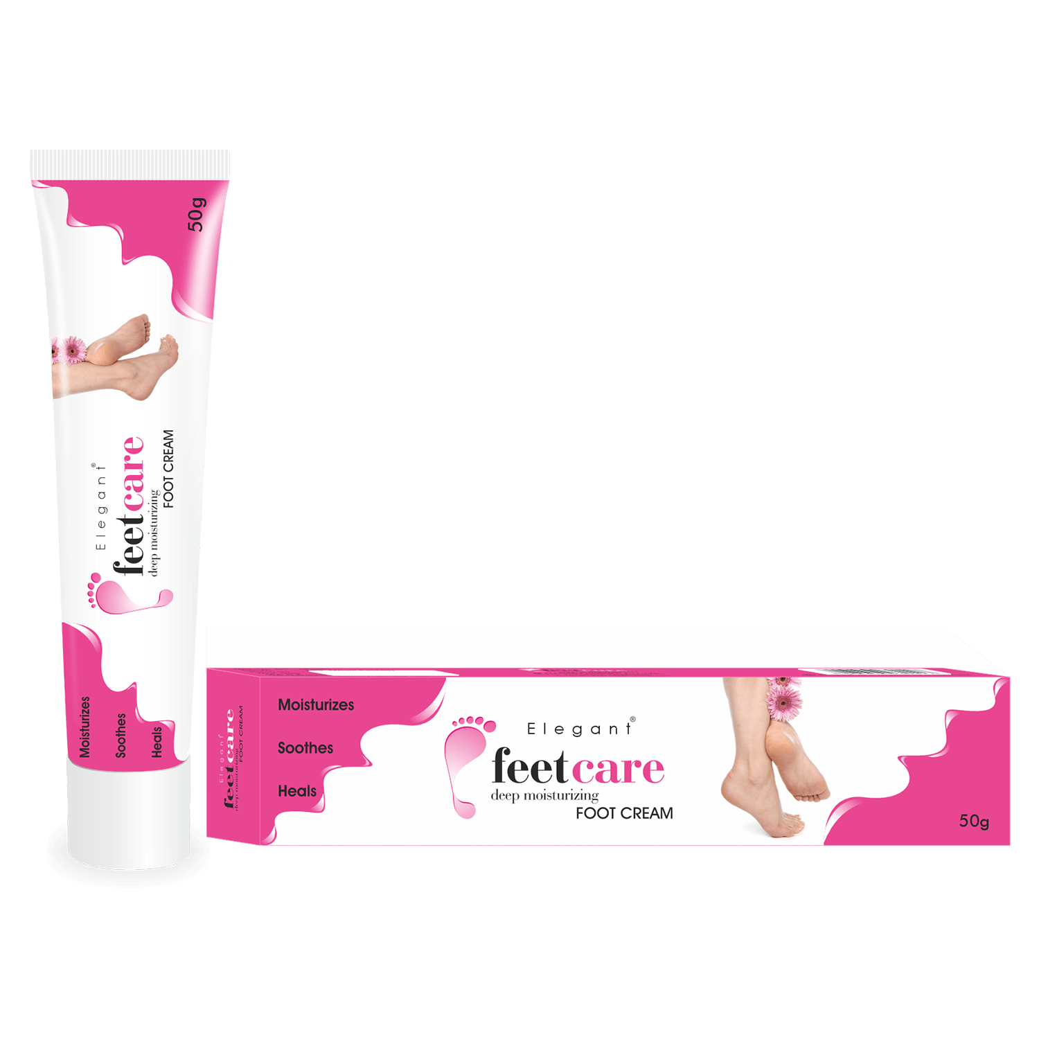 Elegant FeetCare Foot Cream, 50g