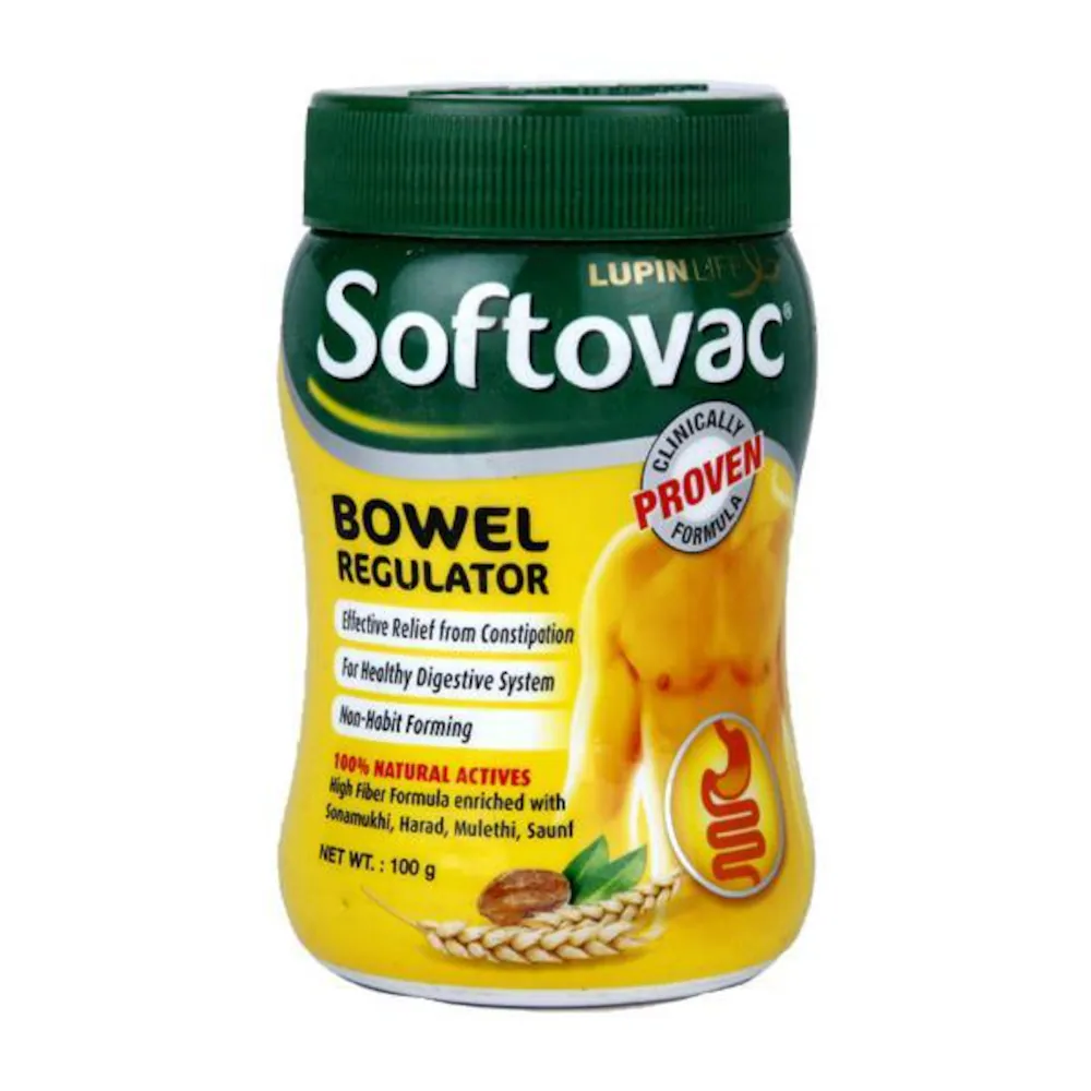Softovac- Bowel regulator (natural laxative) 100 gm