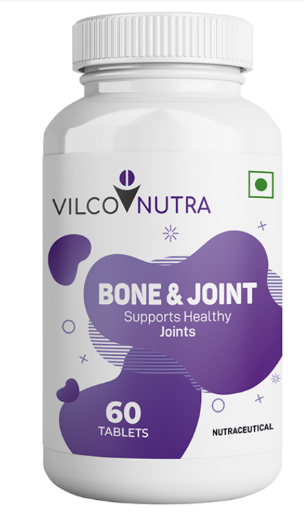 Vilco Nutra Bone & Joint Support – Strength, Flexibility & Mobility (60 Tablets)